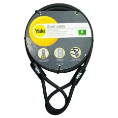 YALE STEEL CABLE W/VINYL COVER 8MMX3000MM