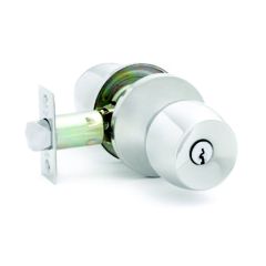 YK2 BELL ENTRANCE SET DP SATIN CHROME