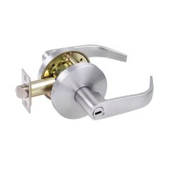 KEY IN LEVER NO CYL PRIVACY SET 70MM TP SATIN CHROME