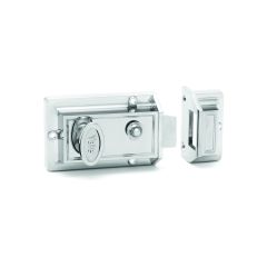 YALE NIGHTLATCH BRIGHT CHROME