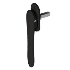 UNO TWINBOLT BIFOLD HANDLE BLACK