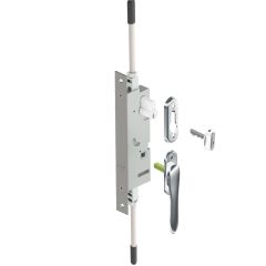 UNO PIN 30R2P HALF CYL SATIN CHROME