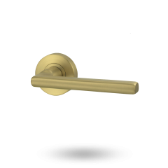 VIVID LEVER V4 DUMMY HALF SET SATIN BRASS