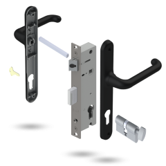 VERONA INDURO 30BS 2PT LT CT 30/30 BLACK
