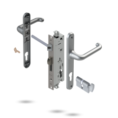INDU 40BS 4P S 30/30CT VRNA SATIN CHROME