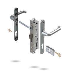 INDU 30BS 4P L 30/30DC VRNA SATIN CHROME