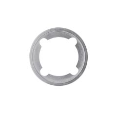 VELOCITY SMALL ROSE SPACER - ROUND SATIN CHROME