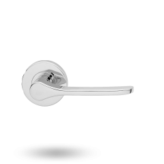 VELOCITY SML 55MM RND ROSE PASSAGE SET - 34 SALTBUSH BRIGHT CHROME
