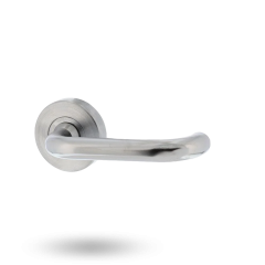 VELOCITY SML 55MM RND ROSE MORTICE SET - 37 GIDGEE SATIN CHROME