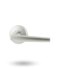 VELOCITY SML 55MM RND ROSE PASSAGE SET - L2 SPIRE SATIN CHROME PEARL