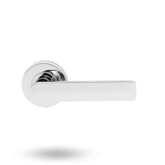 VELOCITY SML 55MM RND ROSE DUMMY HALF SET - L3 ELEMENT BRIGHT CHROME