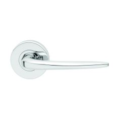 VELOCITY SML 55MM RND ROSE PASSAGE SET - L1 SUMMIT SATIN CHROME