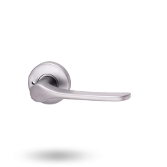 VELOCITY SML 55MM RND ROSE PRIVACY SET - 34 SALTBUSH SATIN CHROME