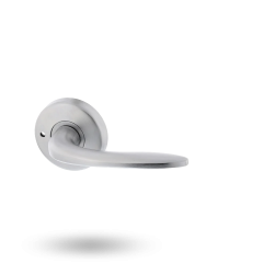 VELOCITY SML 55MM RND ROSE PRIVACY SET - L1 SUMMIT SATIN CHROME