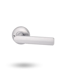 VELOCITY SML 55MM RND ROSE PRIVACY SET - L3 ELEMENT SATIN CHROME