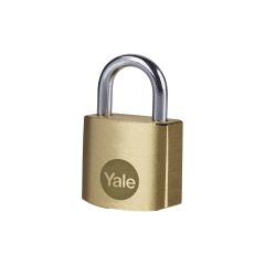 YALE PADLOCK BRASS 20MM