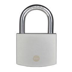 YALE PADLOCK BRASS 60MM - CHROME FINISH