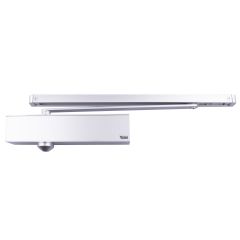 SIZE 1-3 POWER ADJUSTABLE SLIDE RAIL DOOR CLOSER WITH BC SILVER