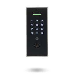 YALE LIBI KEYED DIGITAL DEADBOLT SATIN NICKEL