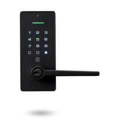 YALE LIBI KEYED DIGITAL LEVER MATT BLACK