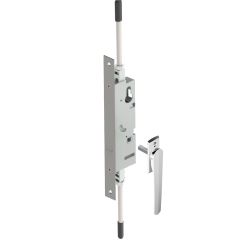 ARIA PINNACLE BIFOLD LFEP NL SATIN CHROME