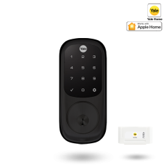 YALE ASSURE KEYED DIGITAL DEADBOLT SMART-READY MATT BLACK