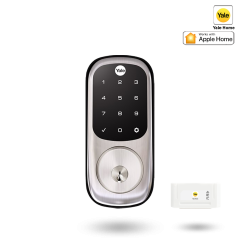 YALE ASSURE KEYED DIGITAL DEADBOLT SMART-READY SATIN NICKEL