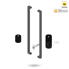 YALE ASSURE SL SMART-READY LOCK WITH PULL HANDLE SET MATT BLACK