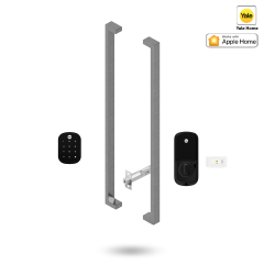 YALE ASSURE SL SMART-READY LOCK WITH PULL HANDLE SET MATT BLACK