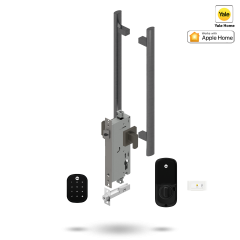 YALE ASSURE SL SMART-READY LOCK WITH APEX 141 ENTRANCE SET MATT BLACK
