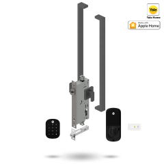 YALE ASSURE SL SMART-READY LOCK WITH APEX 143 ENTRANCE SET MATT BLACK