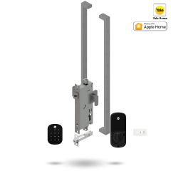 YALE ASSURE SL SMART-READY LOCK WITH APEX 143 ENTRANCE SET MATT BLACK