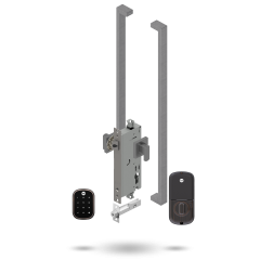YALE ASSURE SL SMART-READY LOCK WITH APEX 143 ENTRANCE SET OIL RUBBED BRONZE