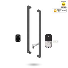 YALE ASSURE SL SMART-READY LOCK WITH PULL HANDLE SET SATIN NICKEL