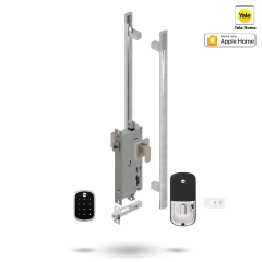 YALE ASSURE SL SMART-READY LOCK WITH APEX 141 ENTRANCE SET SATIN NICKEL