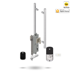 YALE ASSURE SL SMART-READY LOCK WITH APEX 142 ENTRANCE SET SATIN NICKEL