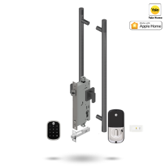 YALE ASSURE SL SMART-READY LOCK WITH APEX 142 ENTRANCE SET SATIN NICKEL
