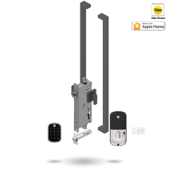 YALE ASSURE SL SMART-READY LOCK WITH APEX 143 ENTRANCE SET SATIN NICKEL