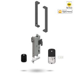 YALE ASSURE SL SMART-READY LOCK WITH APEX 143 ENTRANCE SET SATIN NICKEL