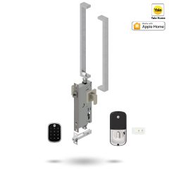 YALE ASSURE SL SMART-READY LOCK WITH APEX 143 ENTRANCE SET SATIN NICKEL
