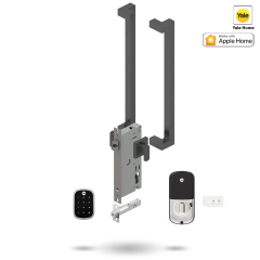 YALE ASSURE SL SMART-READY LOCK WITH APEX 146 ENTRANCE SET SATIN NICKEL