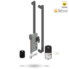 YALE ASSURE SL SMART-READY LOCK WITH APEX 146 ENTRANCE SET SATIN NICKEL