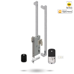 YALE ASSURE SL SMART-READY LOCK WITH APEX 146 ENTRANCE SET SATIN NICKEL