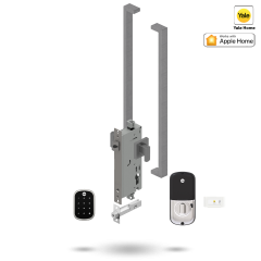 YALE ASSURE SL SMART-READY LOCK WITH APEX 143 ENTRANCE SET SATIN NICKEL