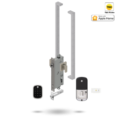 YALE ASSURE SL SMART-READY LOCK WITH APEX 143 ENTRANCE SET SATIN NICKEL