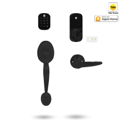 YALE ASSURE SL SMART-READY LOCK WITH MAYFAIR GRIPSET MATT BLACK