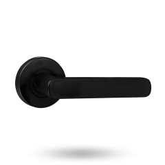 LEVER 3 PASSAGE SET NO LATCH BLACK BLACK