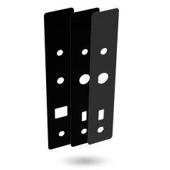 UNITY SLIM RETROFIT SCAR PLATE - 58MM BLACK