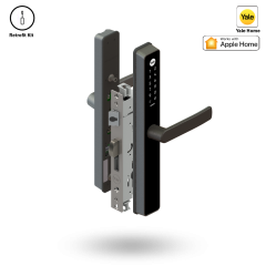 UNITY SLIM SMART LOCK 30BS 4PT ST - ALU RETROFIT NO RODS