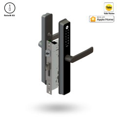 UNITY SLIM SMART LOCK 40BS 2PT ST - TIMBER RETROFIT